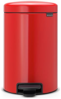Brabantia newIcon 12 Litre Pedal Bin - Red.